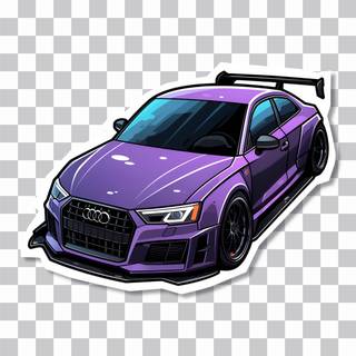 Car stickers wallpaper