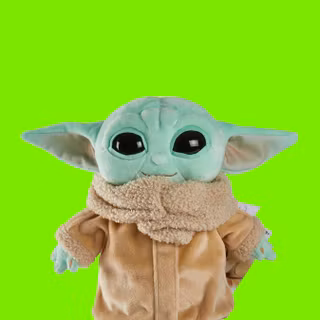 Baby Yoda drip wallpaper