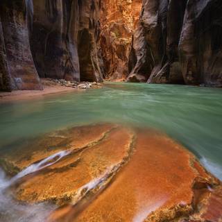 Zion National Park USA The Narrows Canyon wallpaper