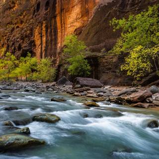 Zion National Park USA The Narrows Canyon wallpaper