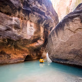 Zion National Park USA The Narrows Canyon wallpaper