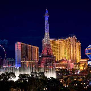 Las Vegas USA Las Vegas Strip wallpaper