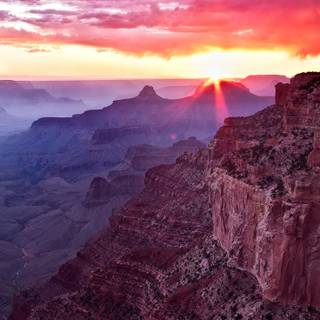 Grand Canyon USA sunset wallpaper