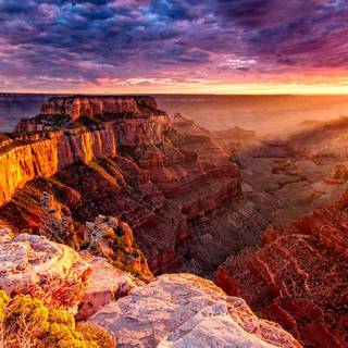 Grand Canyon USA sunset wallpaper