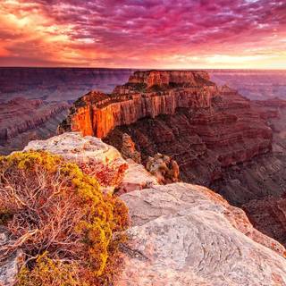 Grand Canyon USA sunset wallpaper