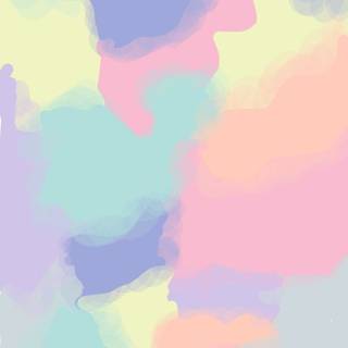 Pastel paint iPhone wallpaper