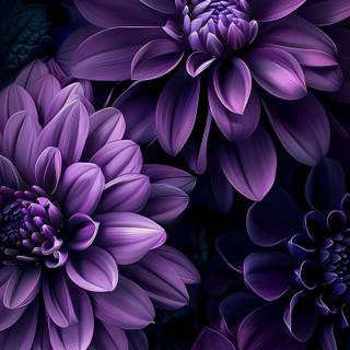 iPhone 4k purple black wallpaper