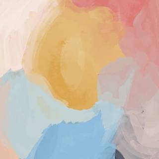 Pastel paint iPhone wallpaper