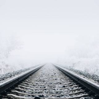 Winter track wallpaper