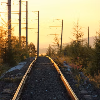 Winter track wallpaper