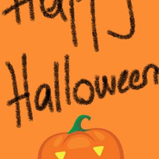 Halloween card wallpaper