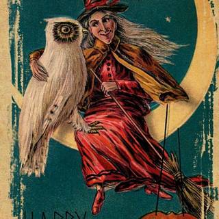 Halloween card wallpaper