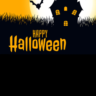 Halloween card wallpaper