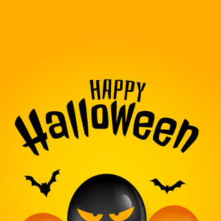 Halloween card wallpaper