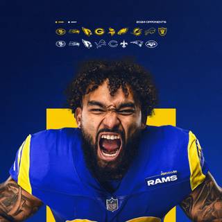 LA Rams 2024 wallpaper