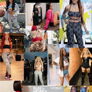 GloRilla rapper wallpaper