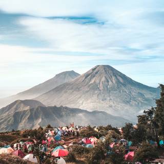 Mount Prau wallpaper
