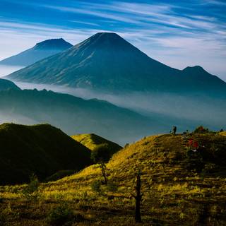 Mount Prau wallpaper