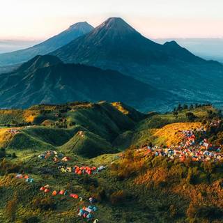 Mount Prau wallpaper