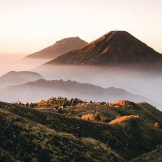 Mount Prau wallpaper