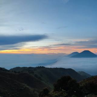 Mount Prau wallpaper