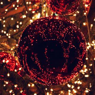 Christmas lights holidays wallpaper