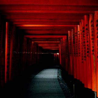 Kyoto Japan Fushimi Inari Shrine Torii Gates wallpaper