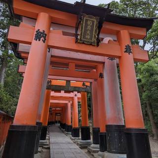 Kyoto Japan Fushimi Inari Shrine Torii Gates wallpaper