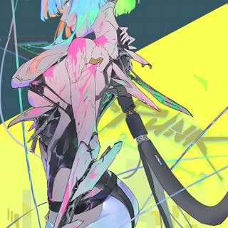 Mobile Cyberpunk Edgerunners wallpaper