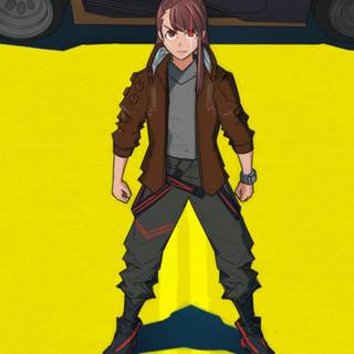 Mobile Cyberpunk Edgerunners wallpaper