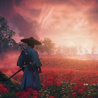 PS5 Ghost of Tsushima wallpaper