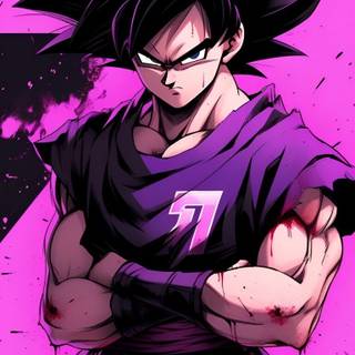 Goku manga PS5 wallpaper