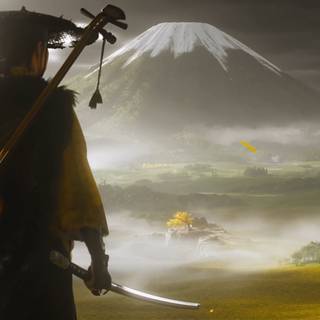PS5 Ghost of Tsushima wallpaper