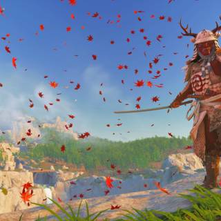 PS5 Ghost of Tsushima wallpaper