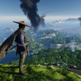 PS5 Ghost of Tsushima wallpaper