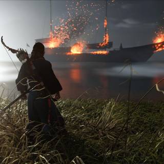 PS5 Ghost of Tsushima wallpaper