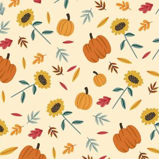 Happy autumn iPhone wallpaper