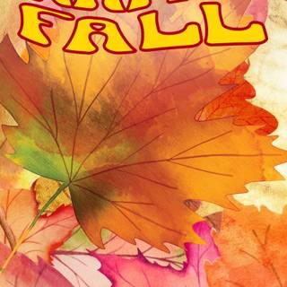 Happy autumn iPhone wallpaper
