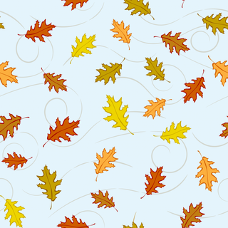 Autumn leaves iPad Pro wallpaper