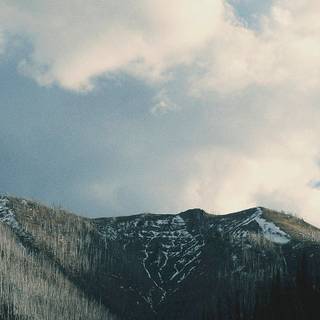 Winter laptop vintage wallpaper