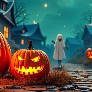 Ultrawide 4k Halloween wallpaper