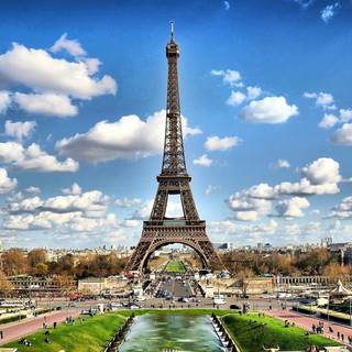 Paris France Eiffel Tower wallpaper