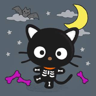 Halloween Chococat wallpaper