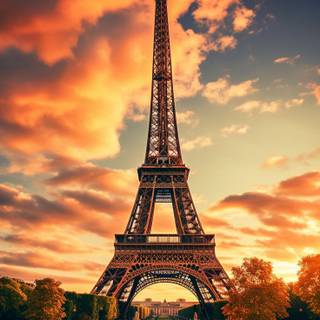 Paris France Eiffel Tower wallpaper