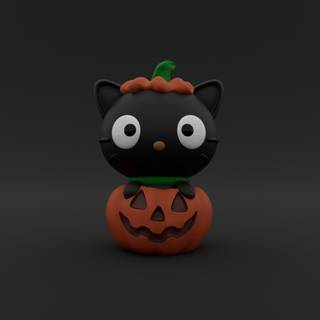 Halloween Chococat wallpaper