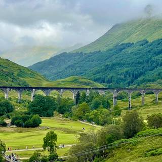 Scotland Highlands and Rolling Green Hills wallpaper
