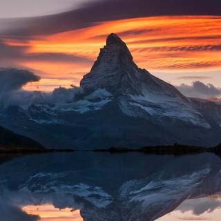 Swiss Alps Matterhorn Peak wallpaper