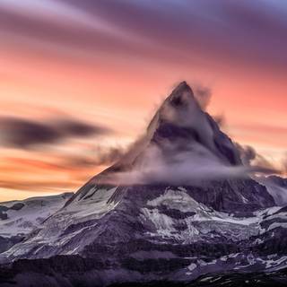 Swiss Alps Matterhorn Peak wallpaper
