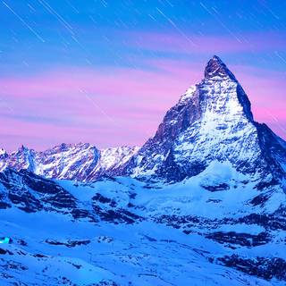 Swiss Alps Matterhorn Peak wallpaper