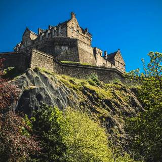 Edinburgh Scotland castle wallpaper